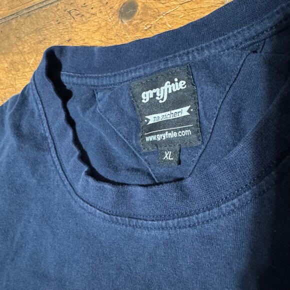 Gryfnie na zicher chachor mens tshirt - Picture 7 of 7